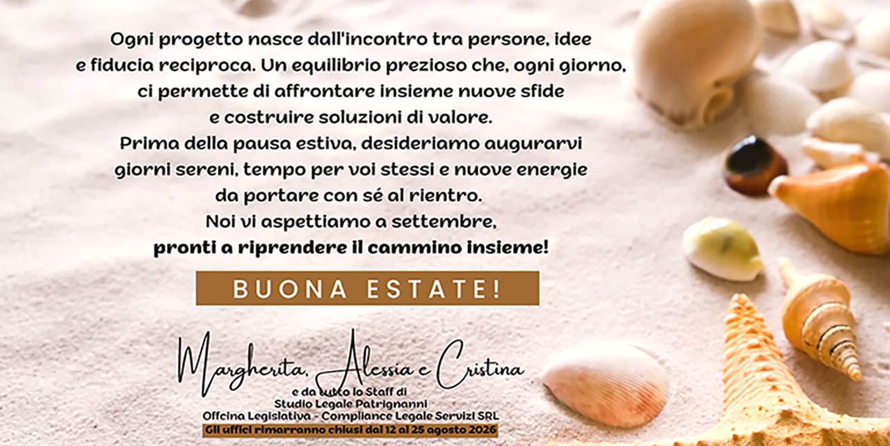 Auguri di buone ferie